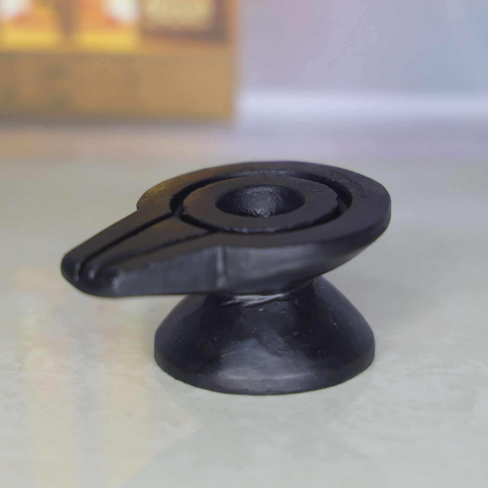 4 inch black damru jaladhari